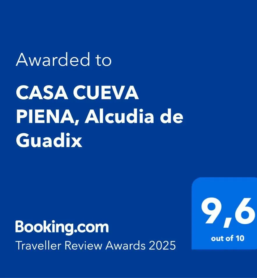 Villa Casa Cueva Piena, Alcudia De Guadix Ferienhaus